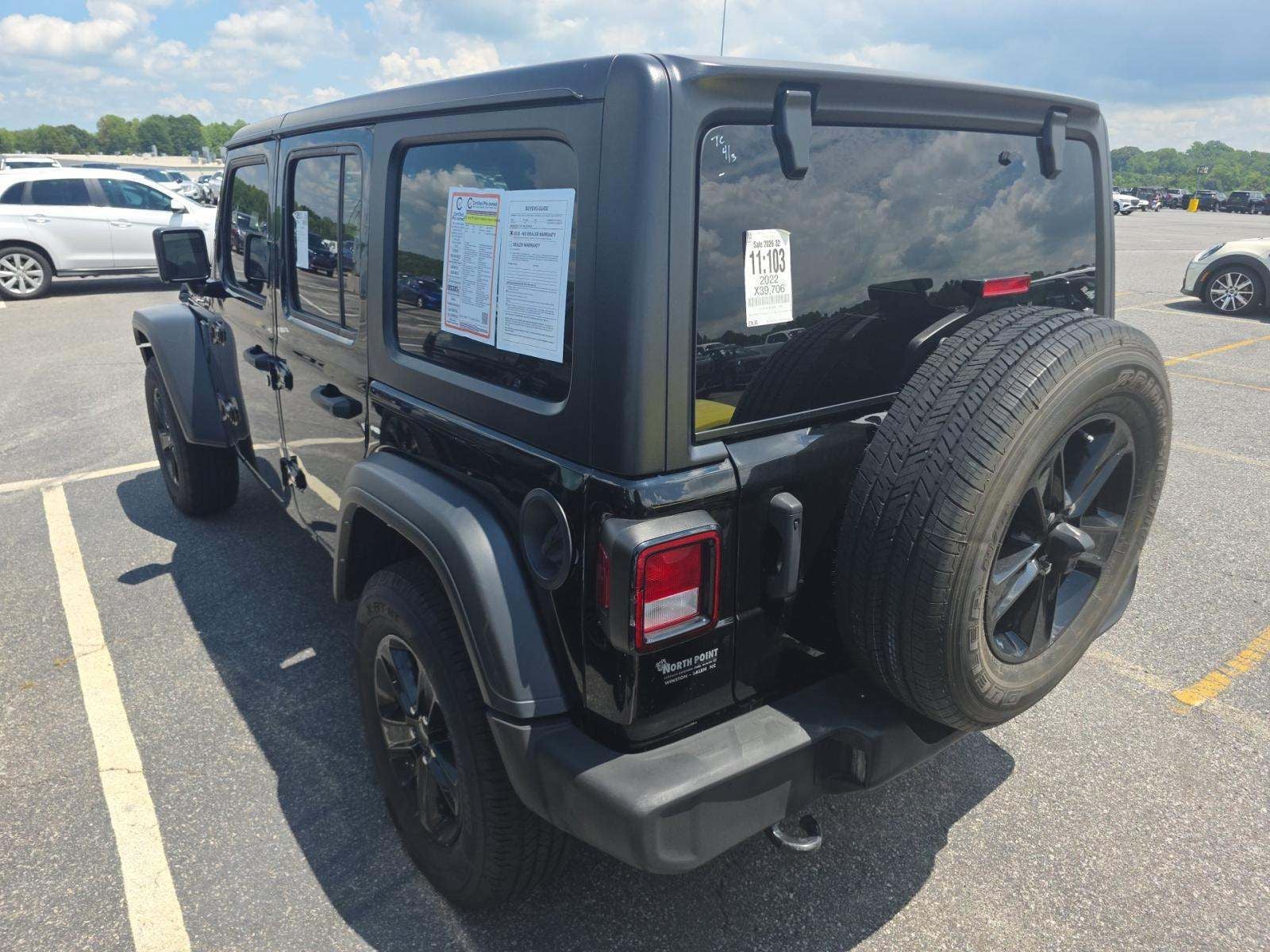 2022 Jeep Wrangler Unlimited Sport Altitude 4x4