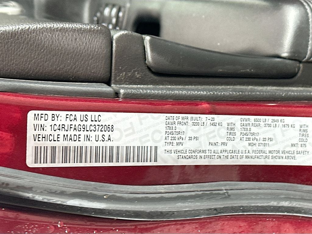 2020 Jeep Grand Cherokee Laredo E 4x4