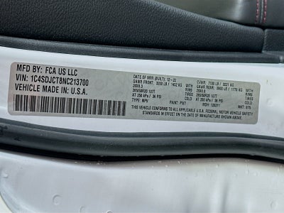 2022 Dodge Durango R/T AWD