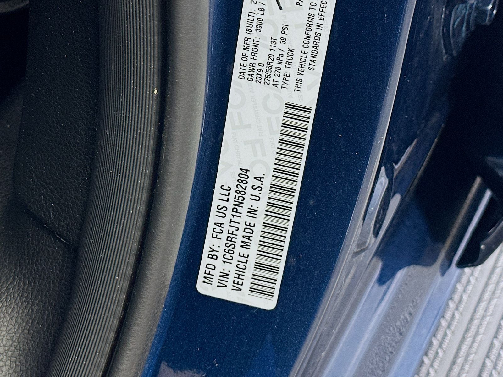 2023 RAM 1500 Laramie Crew Cab 4x4 5'7' Box