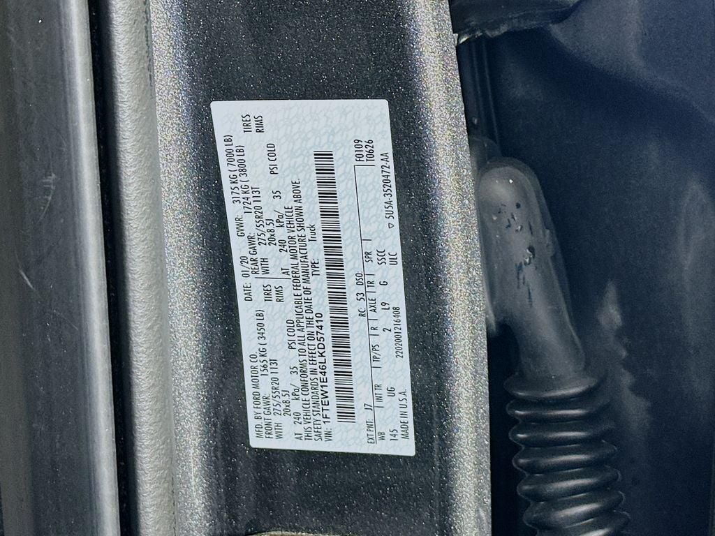 2020 Ford F-150 XLT