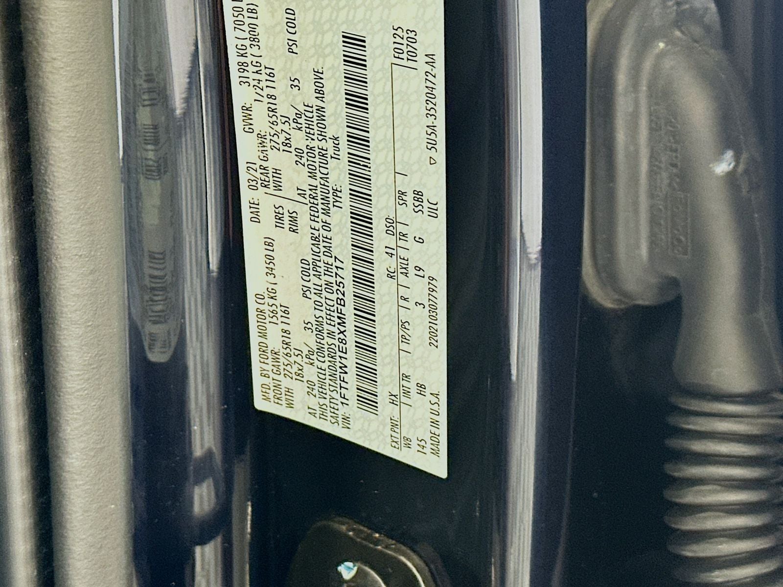 2021 Ford F-150 Lariat