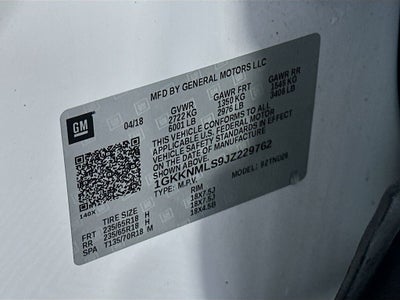 2018 GMC Acadia SLT-1