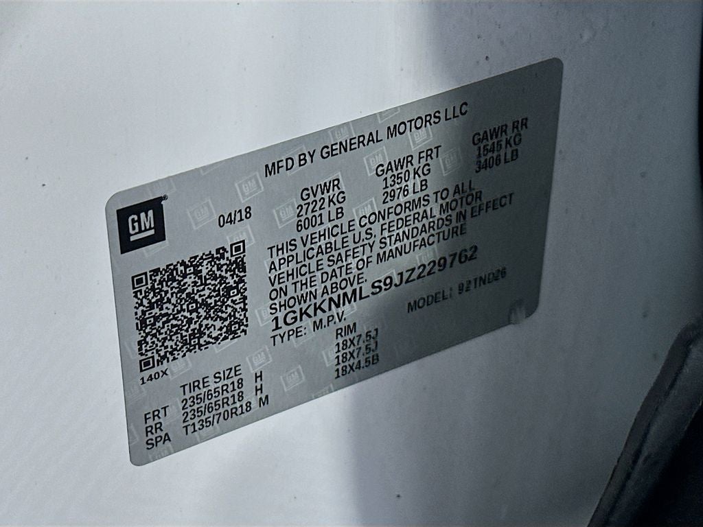 2018 GMC Acadia SLT-1