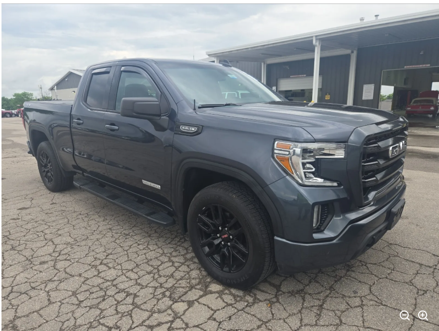 2020 GMC Sierra 1500 4WD Double Cab Standard Box Elevation