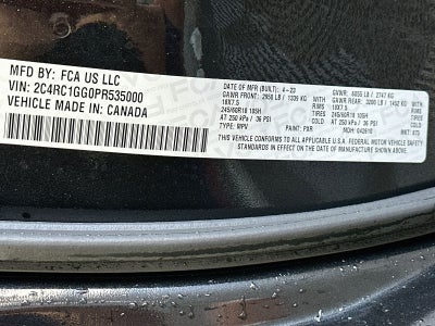 2023 Chrysler Pacifica Limited