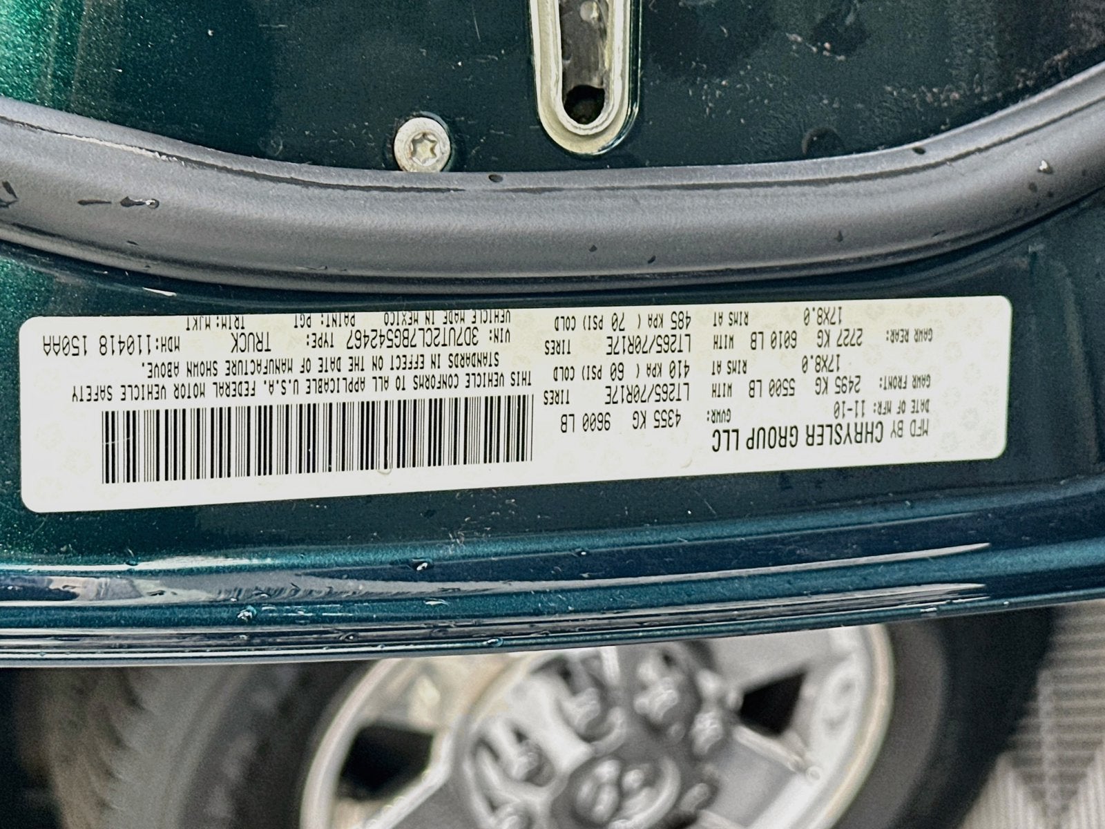 2011 RAM Ram 2500 SLT