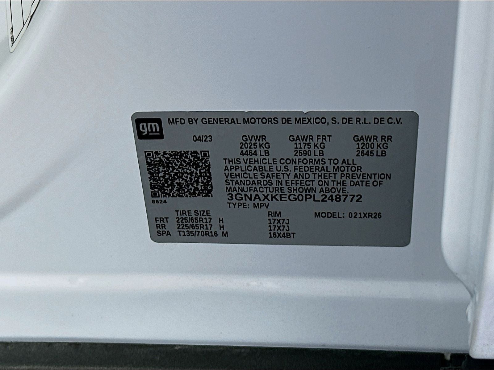 2023 Chevrolet Equinox FWD LT