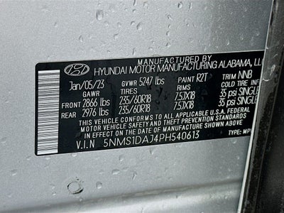 2023 Hyundai Santa Fe SE