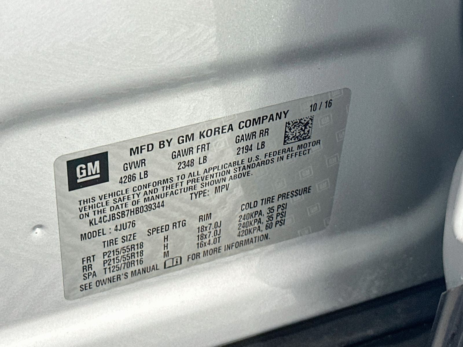 2017 Buick Encore Preferred II