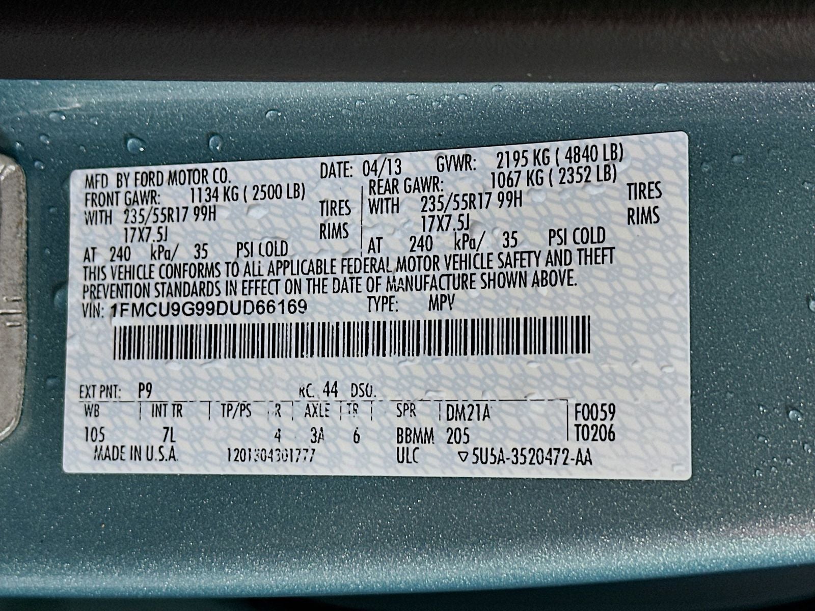 2013 Ford Escape SE