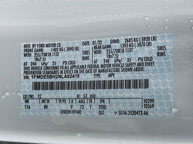 2022 Ford Bronco Outer Banks