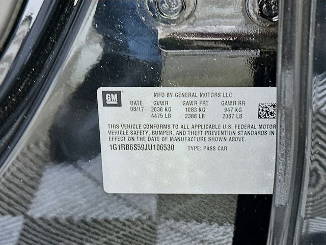 2018 Chevrolet Volt Premier