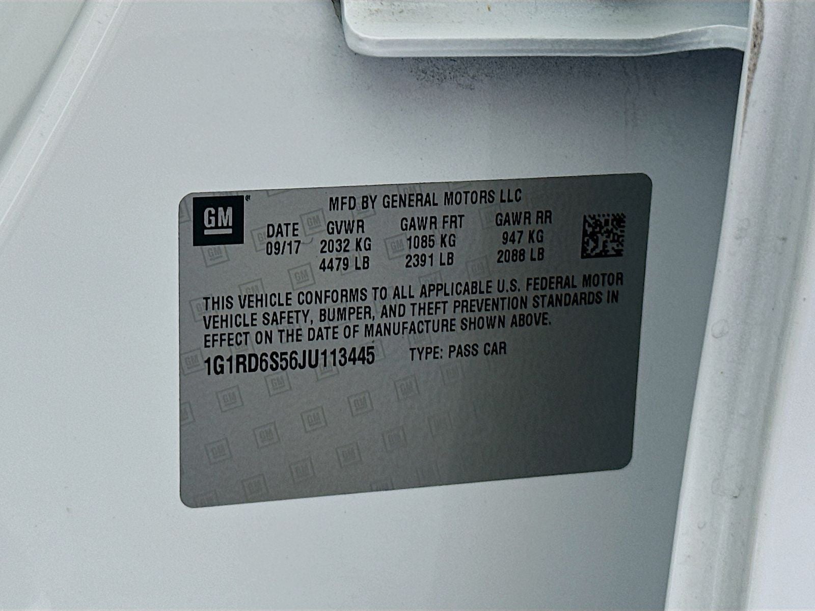 2018 Chevrolet Volt Premier