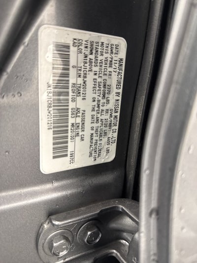 2018 Nissan Rogue Sport SV