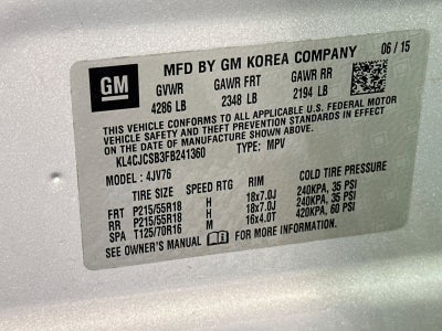 2015 Buick Encore Leather