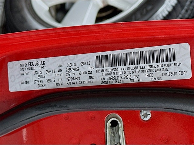 2018 RAM 1500 Harvest