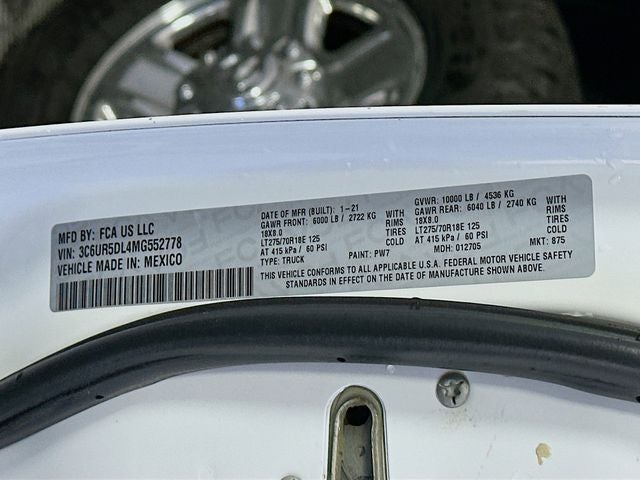 2021 RAM 2500 Big Horn