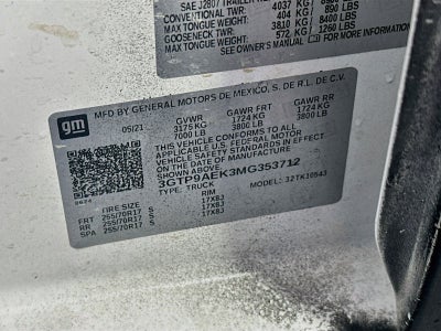 2021 GMC Sierra 1500 Base