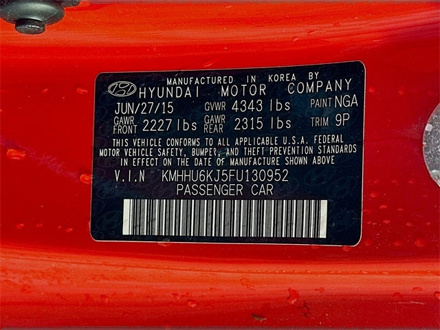 2015 Hyundai Genesis Coupe 3.8