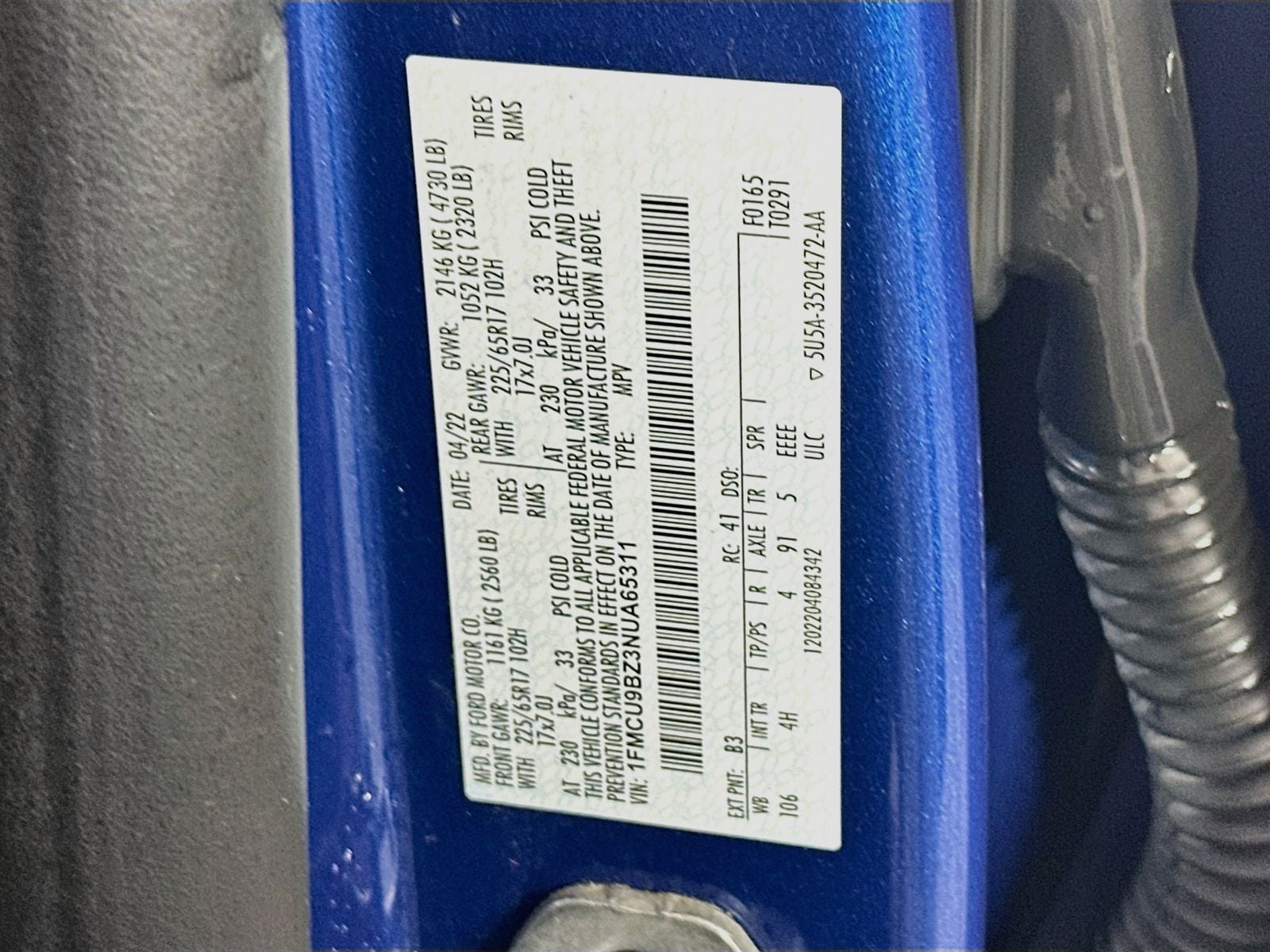 2022 Ford Escape Hybrid SE