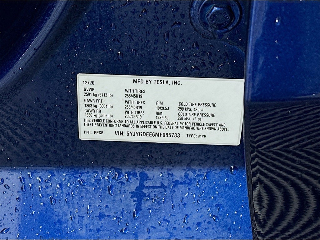 2021 Tesla Model Y Long Range