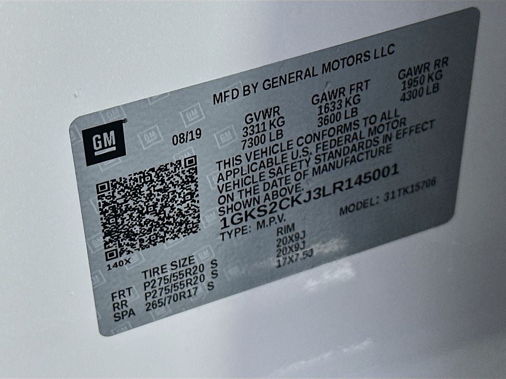 2020 GMC Yukon Denali