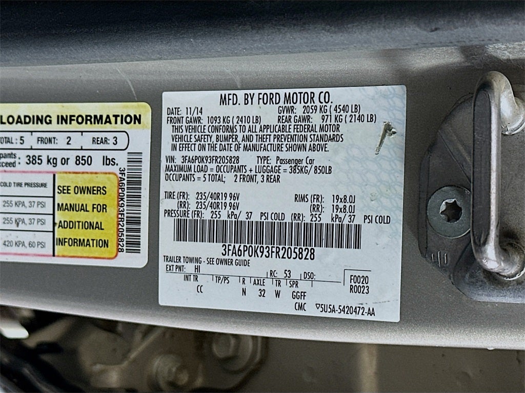 2015 Ford Fusion Titanium