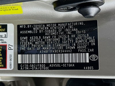 2014 Toyota Camry XLE