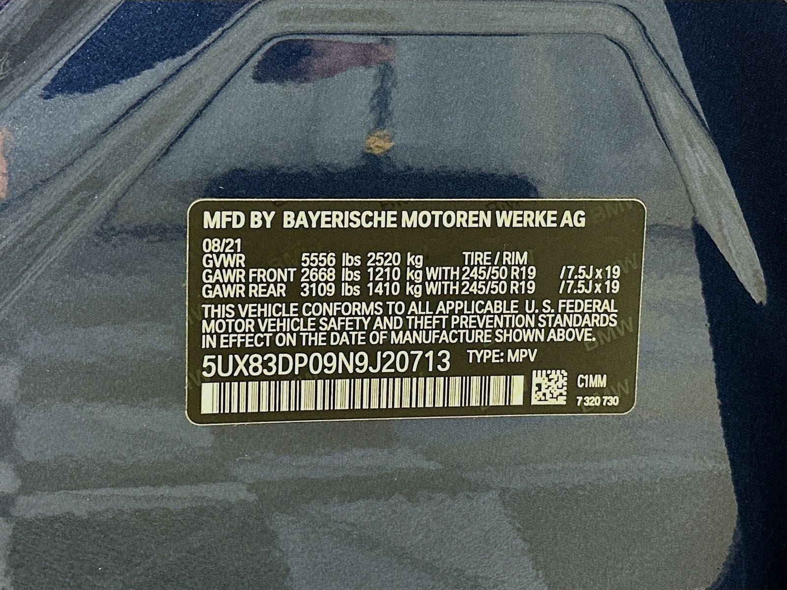 2022 BMW X3 M40i