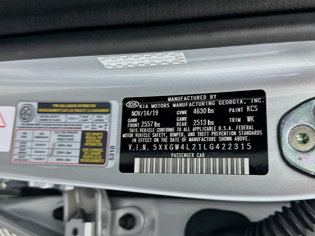 2020 Kia Optima SX Turbo