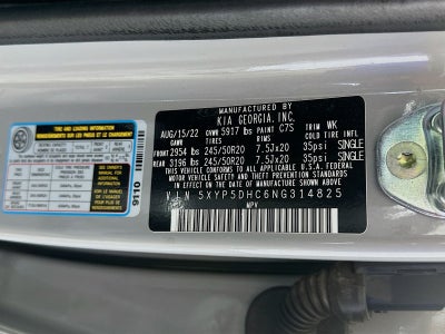 2022 Kia Telluride SX