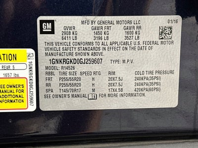 2016 Chevrolet Traverse LT