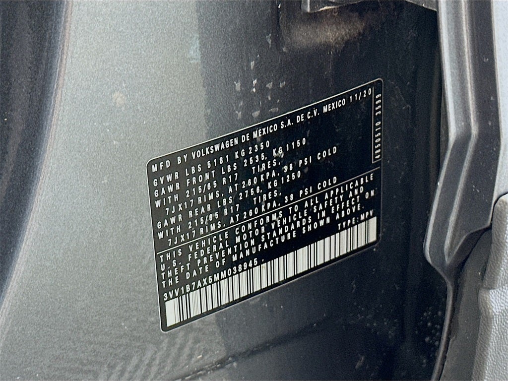 2021 Volkswagen Tiguan S