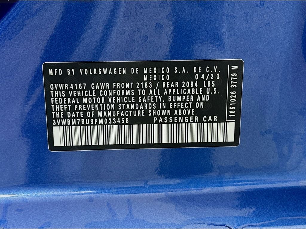 2023 Volkswagen Jetta Sport