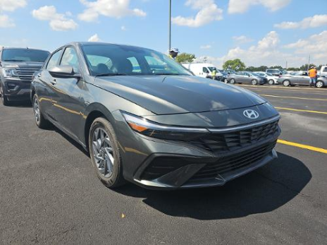 2026 Hyundai Elantra Hybrid Blue