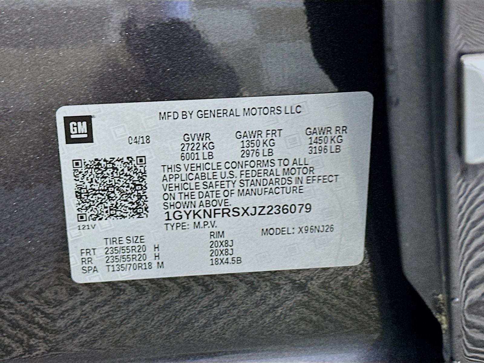 2018 Cadillac XT5 Premium Luxury