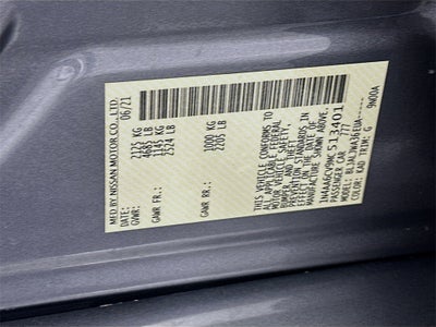 2021 Nissan Maxima SV