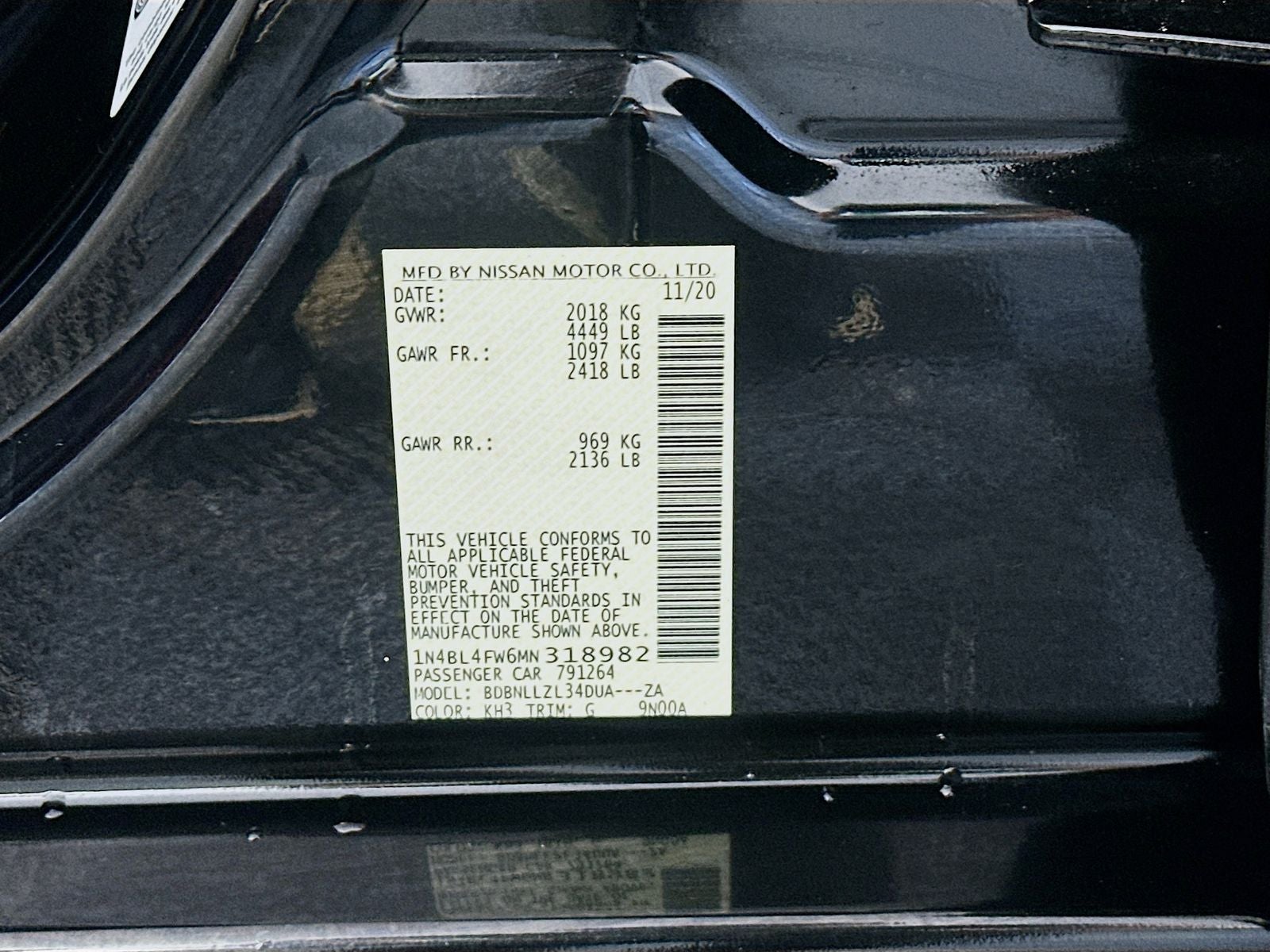 2021 Nissan Altima 2.5 Platinum