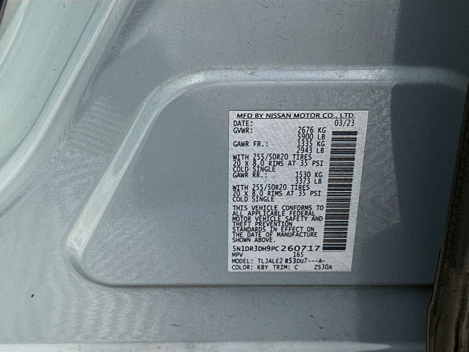 2023 Nissan Pathfinder Platinum