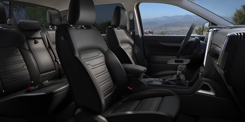2026 Ford Ranger comfortable pickup truck interior