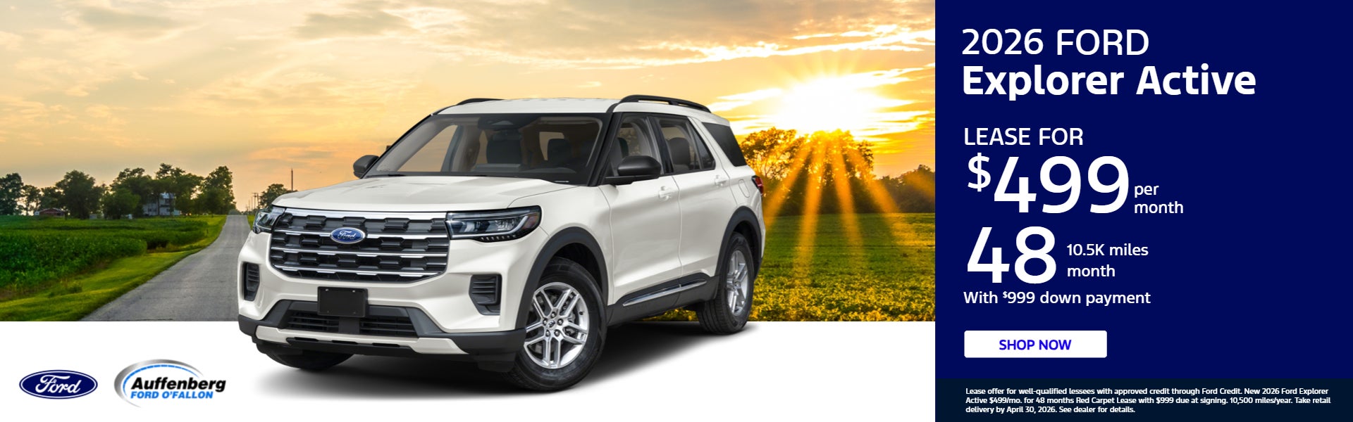 2026 Ford Explorer Active